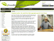 Tablet Screenshot of gesundheitsprodukte-natur.de